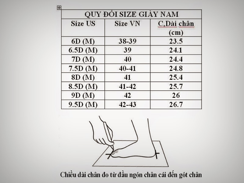 Cách đo size giày đá bóng nam và chọn size phù hợp khi chơi
