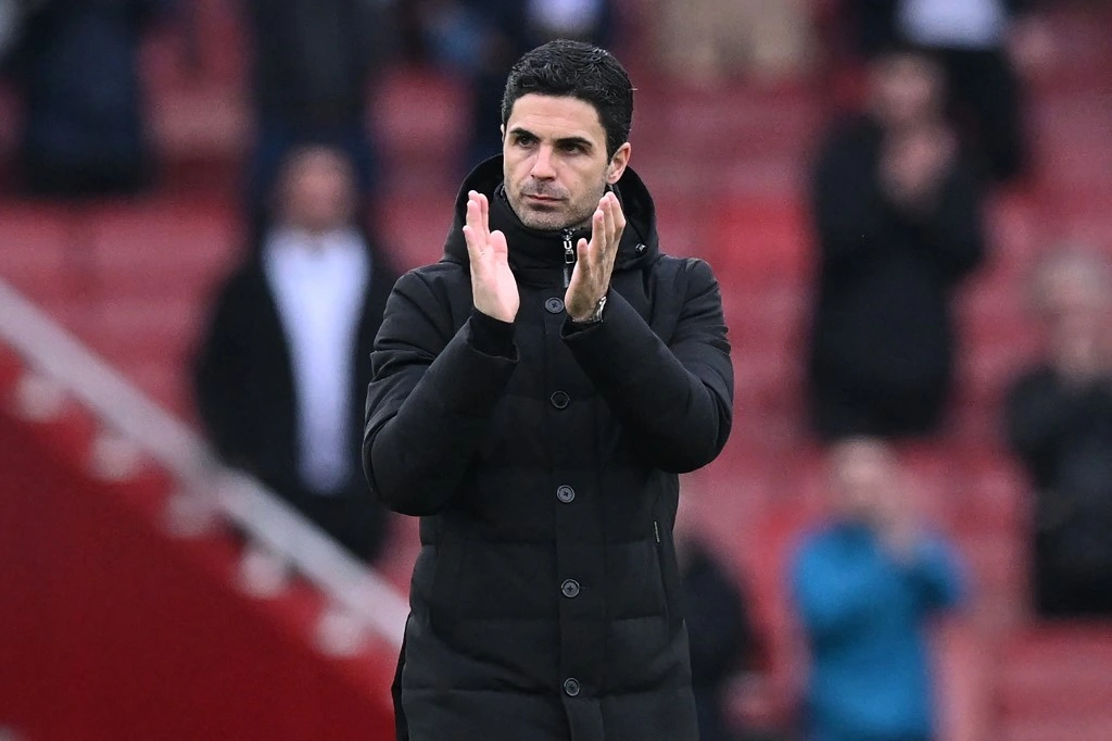 Huấn luyện viên Mikel Arteta khen ngợi màn trình diễn của Arsenal.